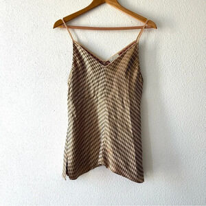FORTE_FORTE Houndstooth Camisole